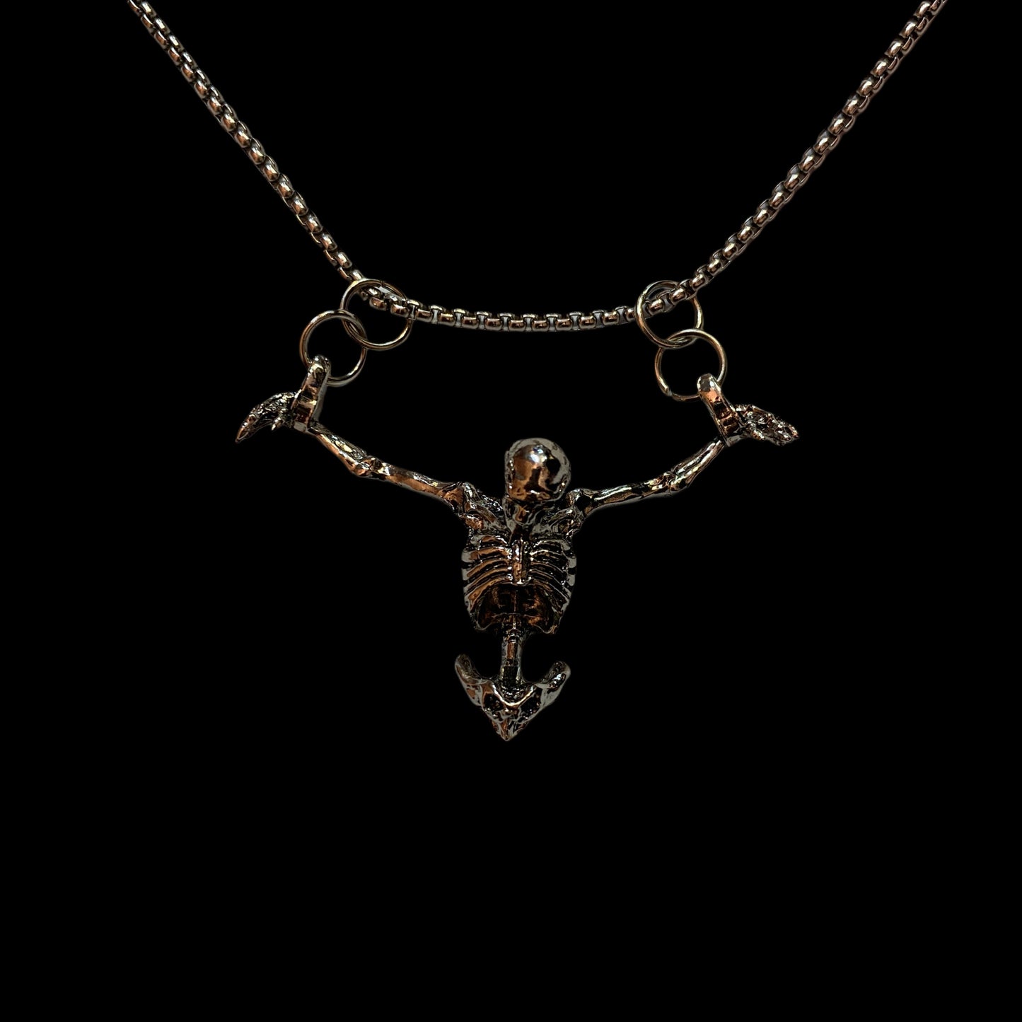 Collar Calavera Torturada