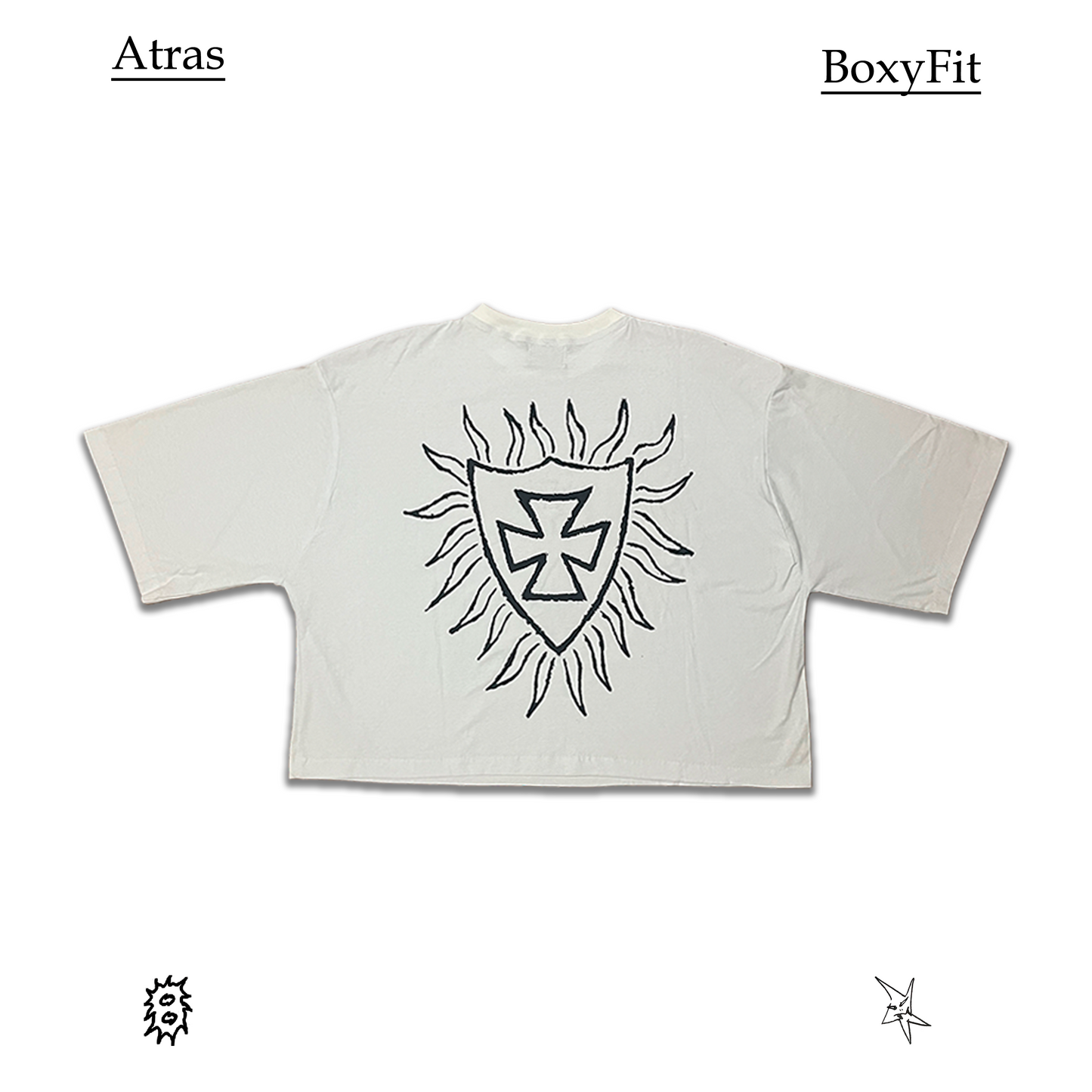 ESCUDOS Y PROFECIAS Boxy-fit