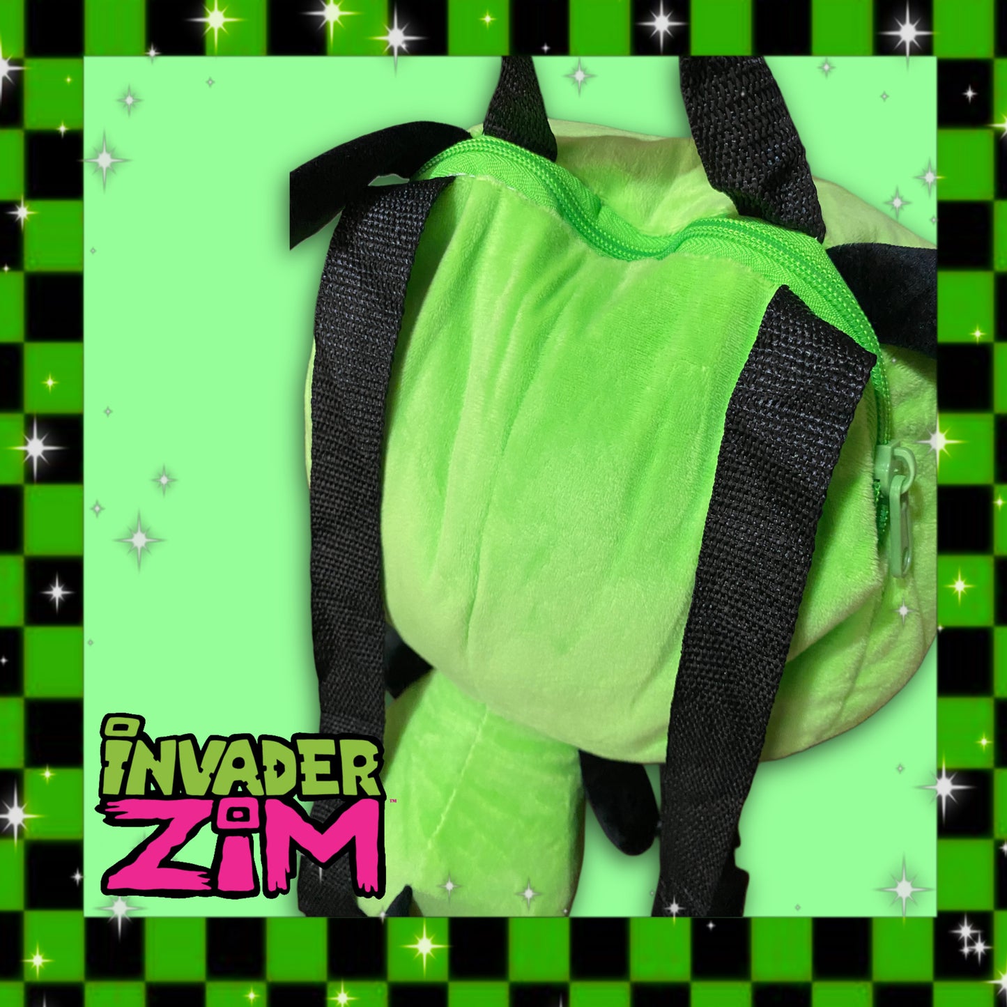 Zim Invader Mochila 💚